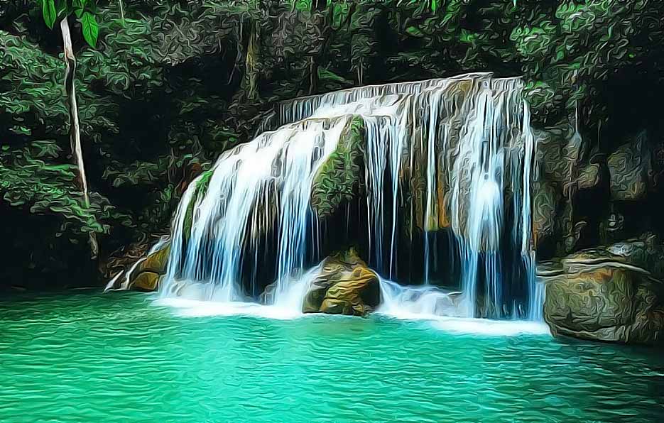 A cascata de Xana 11